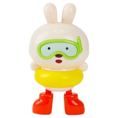 Kes.B NATURE 沐浴玩具 游泳兔, 1個, 混色