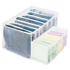 Cleanboss 下層收納整理盒 2件組, 1套, 白色