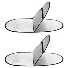 앤티스 열차단 더블레이어 바이크 시트커버, 2개