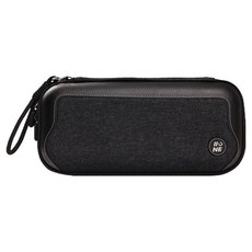 이이네 닌텐도스위치2 에바 투톤 가죽 파우치, 블랙, 1개, L1072