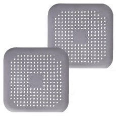 AHOYE 排水孔/排水蓋/地漏蓋/地漏塞濾網 2個, 單一顏色