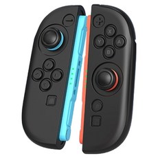 이이네 닌텐도 스위치2 조이콘2 전용 실리콘 스냅형 그립커버 2종 세트, 블랙, 1세트, L1088