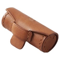 Lumion 奢華人造皮革印章盒, 棕色