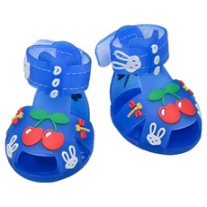 올치 강아지 깡총체리 미끄럼방지 아큐아 슈즈 SH16789, 블루, 2개