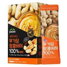 paleo 無糖花生醬隨身包, 1個, 250g