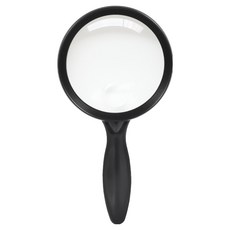 All Like 馬卡龍彩色放大鏡 黑色, 1個