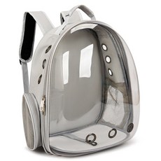 Allincell 寵物時尚外出提籠, 灰色, 1個