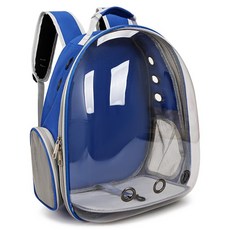 Allincell 寵物時尚外出提籠, 藍色, 1個