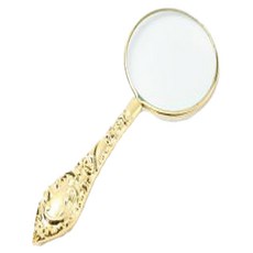 All Like 便攜式復古放大鏡 金雲, 1個