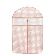 Masatu 透氣口袋拉鍊式衣物防塵套 粉紅色, 1個, 1入