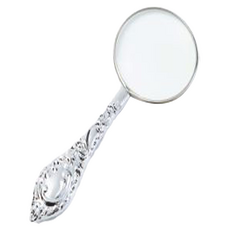 All Like 便攜式復古放大鏡 銀雲, 1個