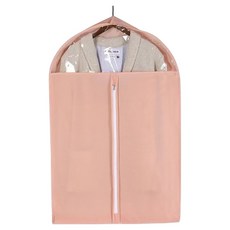 Mashatu 五色厚衣立體衣物防塵套 粉紅色, 1個, 1入