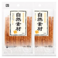 굿데이 강아지 자연소재 간식, 사사미소프트컷, 160g, 2개