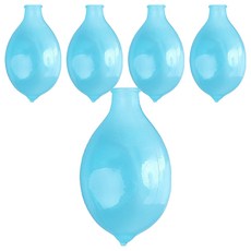 好好店 手指腳趾可重複使用防水保護套 藍色, 5個