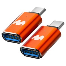 구스페리 USB 3.0 OTG 변환젠더, otgA-CB, 2개
