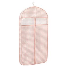 Mashatu 透氣口袋拉鍊式衣物防塵套 粉紅色立體款, 1個, 1入