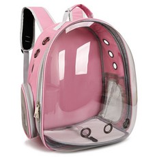 Allincell 寵物時尚外出提籠, 粉紅色, 1個