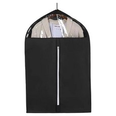 Masatu 五色厚款衣物立體防塵套 黑色, 1個, 1入