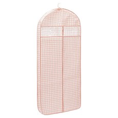 Mashatu 透氣口袋拉鍊式衣物防塵套 粉紅色立體款, 1個, 1入