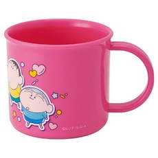 Skater KE4AAG 兒童抗菌塑膠馬克杯, 蠟筆小新 粉紅色, 1個, 200ml