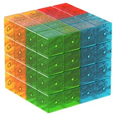 GEOMAG 水晶磁力魔術方塊, 1個, 混合色