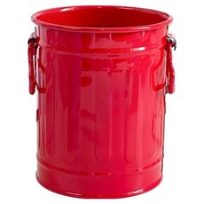 거친언니 귀여운 캐릭터 철제 책상용 펜홀더, 레드, 1개