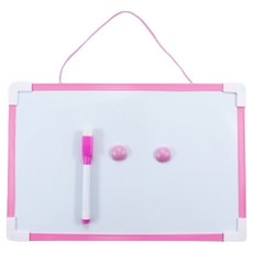 Luneta 今日紀錄備忘錄板套組 粉紅色, 壓克力 + 磁鐵