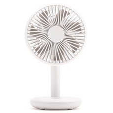 구스페리 무선 탁상용 선풍기, MCF-001, 화이트