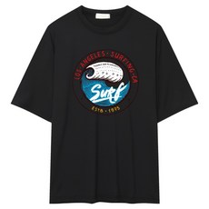 ILLUSO LA衝浪Oversize防磨短袖T恤