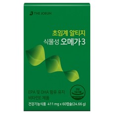 THE JOEUN THEJOEUN 超臨界rTG植物性Omega-3, 60錠, 1盒