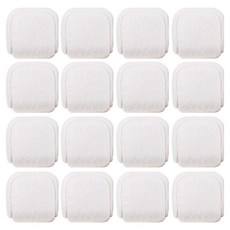 MONOFLAT 地板保護網球椅鞋方形 白色, 16個