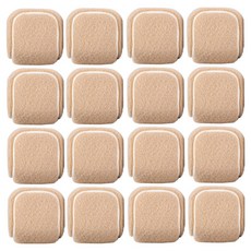 MONOFLAT 地板保護網球椅鞋方形 米色, 16個