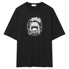 ILLUSO Jaws91 寬鬆版防磨短袖T恤