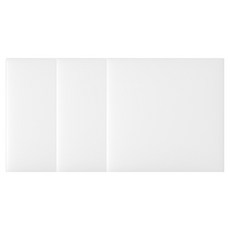 Legrand 羅格朗 Apela White Simple 2聯用盲蓋板, 3個