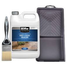 베어페인트 고광 코팅제 심플 시공 세트 1.215kg 투명 경화 전 우윳빛, 1세트