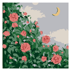 Market Ring 簡易DIY數字油畫 顏料+畫筆組 30 x 30 cm, 1套, 款式5