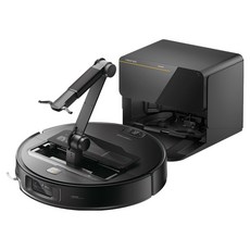 로보락 Saros Z70 직배수 로봇청소기, RRE0R50+EWFD29HRR, 블랙