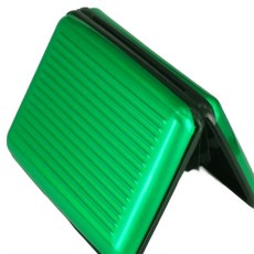 에이로크 심플한 정리잘된 명함첩, 녹색, 1단