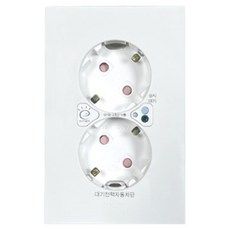 Legrand 羅格朗 Apella Simple 待機電力自動斷電 2孔插座 白色, 1個