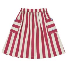 LaughingChild 女童條紋半身裙