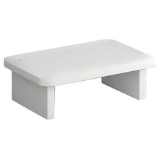 통근창고 책상밑 발 받침대 300 x 200 x 140 mm, 화이트
