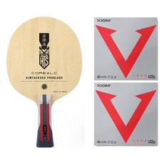 金擇洙 CoreALC FL 桌球拍 + VEGA ASIA 雙面膠皮組合, 1套, 單一商品
