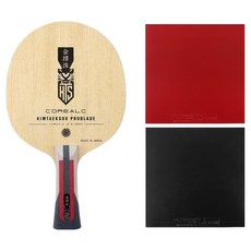 金擇洙 Core ALC FL 桌球拍 + Masterpiece 雙面膠皮套組, 1套, 單一商品