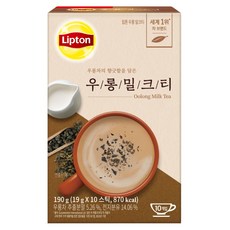 립톤 우롱 밀크티, 19g, 10개입, 1개