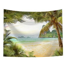 半島良品 居家裝飾掛布, 海洋棕櫚