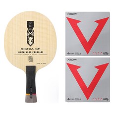 金澤洙 Signia GF FL 桌球拍 + VEGA ASIA 雙面膠皮套組, 1套, 單一商品