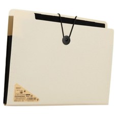 Goodgoodshop 8格風琴文件夾, 1個, 米色