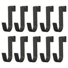 Khohimo 水槽廚房掛鉤架 5W0239, 10個, 黑色