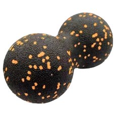 深層舒緩清涼大花生按摩球 24 x 12 cm, 1個, 橘色花紋