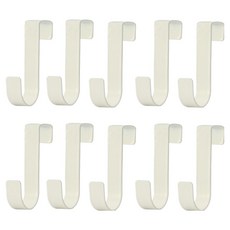 Khohimo 水槽廚房掛鉤架 5W0239, 10個, 白色